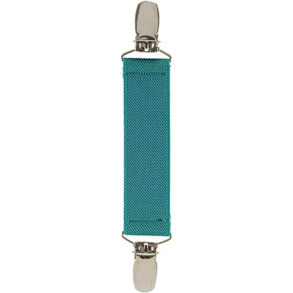 Hold'Em Elastic Scarf and Hat Clips Attacher Extra Heavy Clips  - Teal - Picture 1 of 7